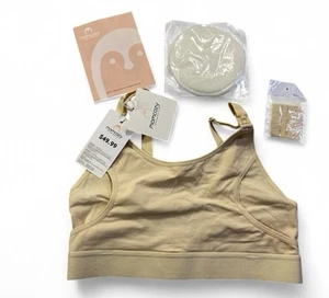 Momcozy Still-BH Seamless Ultra Comfort Umstands-BH, Nude, Gr. Small, NEU - Bild 1 von 5