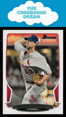 Adam Wainwright 2013 Bowman #125 St. Louis Cardinals Baseball Card - Image 1 of 2