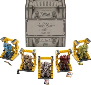 Figura de acción MEGA Fallout juguete de construcción, colección de armadura eléctrica T-60 con 327... - Imagen 1 de 6