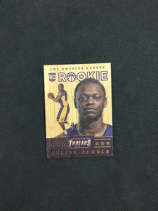 2014-15 Panini Threads #374 Julius Randle Rookie Los Angeles Lakers - Foto 1 di 2