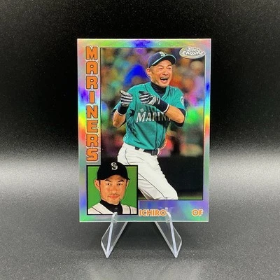 2019 Topps Chrome - 1984 Topps Ichiro Suzuki #84TC-14 Refractor - Image 1 of 2