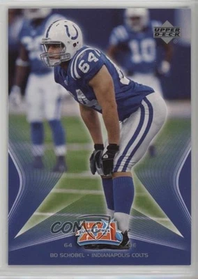 2007 Upper Deck Indianapolis Colts Super Bowl XLI Bo Schobel #29 - Image 1 of 2