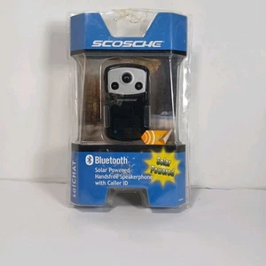 SCOSCHE CBHSOLR2 zasilany energią słoneczną głośnik Bluetooth z identyfikatorem dzwoniącego - Zdjęcie 1 z 5