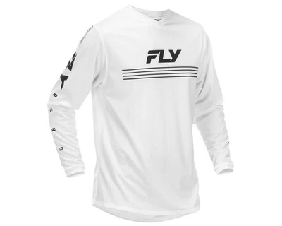 Fly Racing Universal Jersey (White/Black) - Image 1 of 2