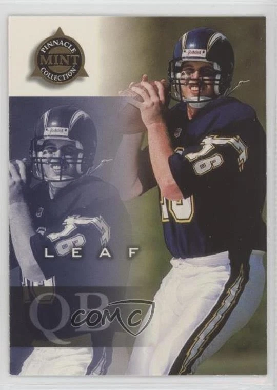 1998 Pinnacle Mint Collection Ryan Leaf #64 Rookie RC - Image 1 of 2