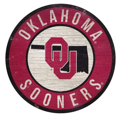 Oklahoma Sooners Sticker NCAA Football Die Cut Laminated - Image 1 of 2