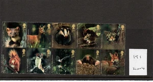 GB - Elizabeth  (BL 191) 2004 - Woodland Animals - used  - see  below - Picture 1 of 1
