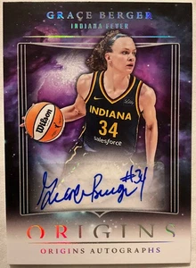 Autógrafos Grace Berger de la WNBA 2024 Origins #DA-GB - Imagen 1 de 2
