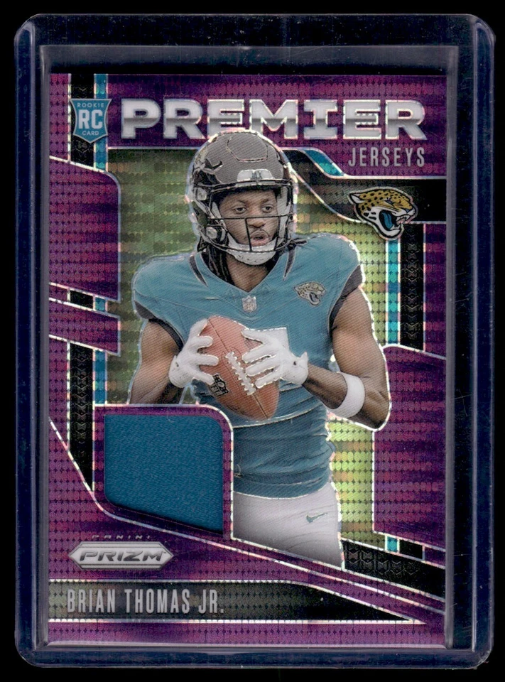 2024 Panini Prizm Premier Jerseys Brian Thomas Jr. RC (FraBea) - Image 1 of 2