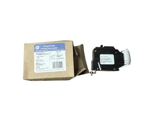 GE THQL1120GFT Ground Fault Circuit Interrupter 1-Pole 20A 120V GFCI Breaker - Picture 1 of 11