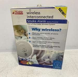 Kidde RF-SM-DC Wireless Interconnect Battery Smoke Alarm - Picture 1 of 12