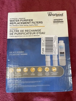 Whirlpool Ultraease Premium Water Purifier Replacement Filters WHEMBF5 Set Of 3 - Image 1 of 4
