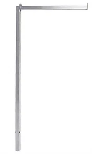SSWBasics Brazo Recto Cromo Intercambiable para Perchero - Juego de 2 - Imagen 1 de 1