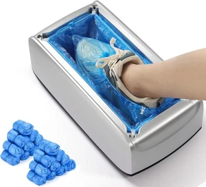 Automatischer Überschuhspender mit 200 Stück für Größen bis Herren 11 - Bild 1 von 3