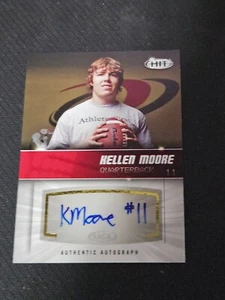 2012 SAGE HIT KELLEN MOORE A11 AUTO AUTOGRAPH SAGE COLLECTIBLES - Picture 1 of 2