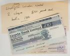 LONDON ... LLOYDS BANK ...GREAT BRITIAN. LIMITED CHEQUES PLUS MORE FREEBES