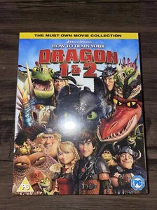 How to Train Your Dragon 1 & 2 (Box Set) [Blu-Ray] [Region Free] NEW - Picture 1 of 2