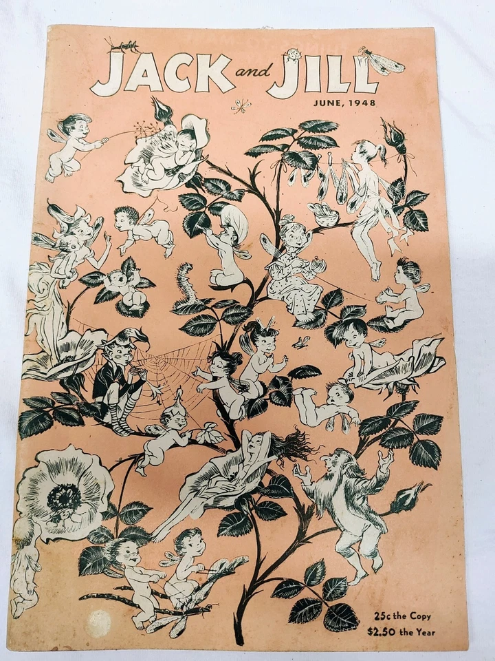 Jack and Jill Magazine dated June, 1948 in acceptable condition with all 69 page - Image 1 of 1
