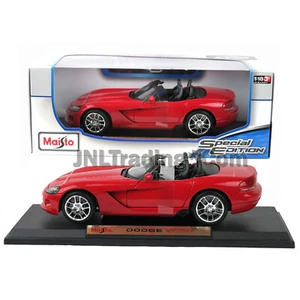 Maisto Special Edition 1:18 Die Cast Car Red Sports Coupe DODGE VIPER SRT-10 - Picture 1 of 3