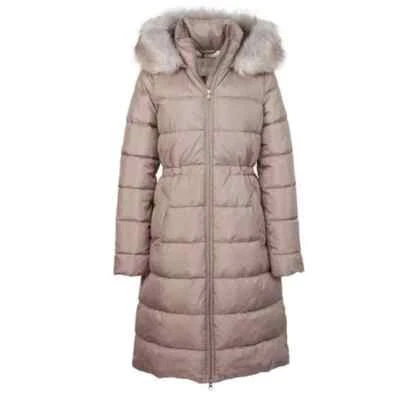 Abrigo largo acolchado con capucha para mujer Barbour Francesca talla 14 EE. UU. 18 Reino Unido Foto 1 de 4