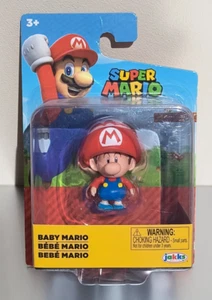 Super Mario Baby Mario Figure 2.5 inch Jakks Nintendo Brand New 3+ - Picture 1 of 2