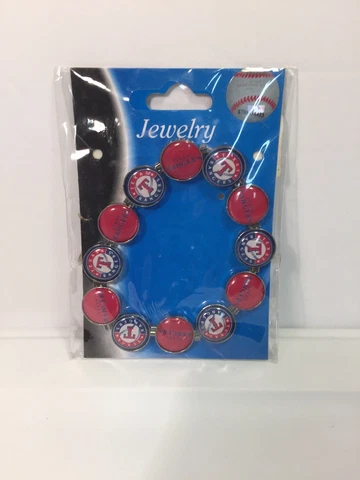 Texas Rangers Ladies Bracelet stretch type Cover