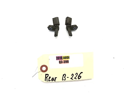 2015-2018 AUDI Q3 AWD REAR ABS WHEEL SPEED SENSOR X2 OEM - Image 1 of 4