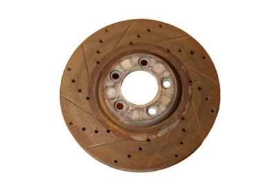 04-09 Jaguar XJR XJ8 VDP X350 Front Left or Right Side Brake Disc Rotor OEM - Image 1 of 3