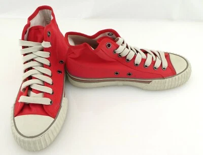PF Flyers Shoes Center Reissue Ox Red/White Sneakers Womens 6.5 - Image 1 of 4