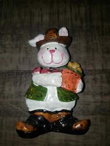 Bunny With Flower Pot - Picture 1 of 2