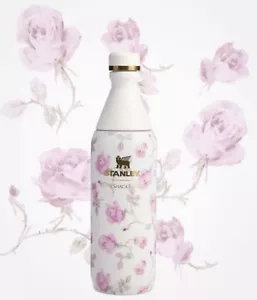🎀The Stanley x LoveShackFancy Todo el Día Slim Botella Cinta Rosa 20oz 🎁NUEVO - Imagen 1 de 4
