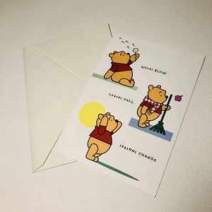 Vintage Hallmark Winnie The Pooh Friendship Cards With Envelope - Picture 1 of 6