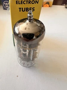 8580 AMPEREX Tipped Beam Power Vakuumröhre (einzeln) Nos - Bild 1 von 9