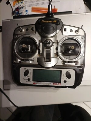 Funk-Fernsteuerung Graupner MX-12 FM35 - Bild 1 von 4