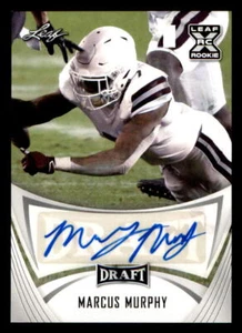 2021 Leaf Draft AUTO #BAMM1 Marcus Murphy (ref 225359) - Picture 1 of 2
