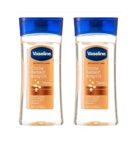 2X200ml Vaseline Intensive Care Cocoa Radiant Body Gel Oil - Picture 1 of 13