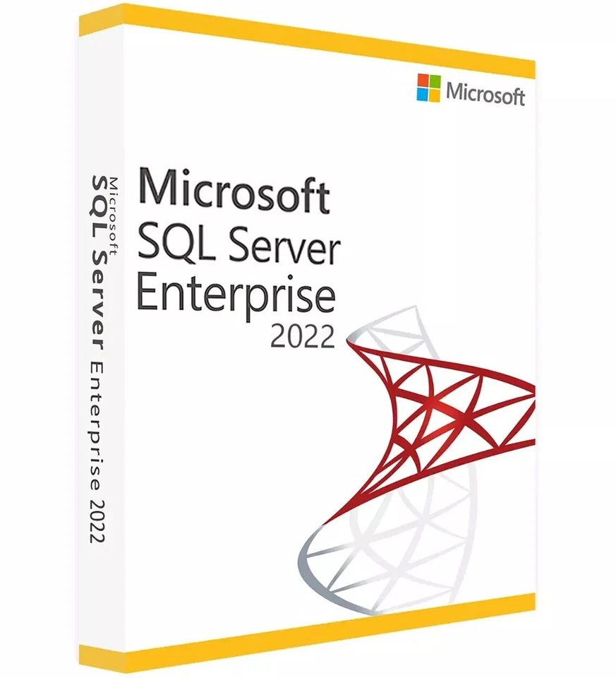 Microsoft SQL Server 2022 Enterprise with 16 Core License, unlimited User CALs - Image 1 of 3