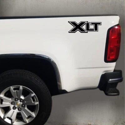 XLT Decals Stickers (Set) Ford Ranger F-150 F-250 F-350 Black Matte - Изображение 1 из 2