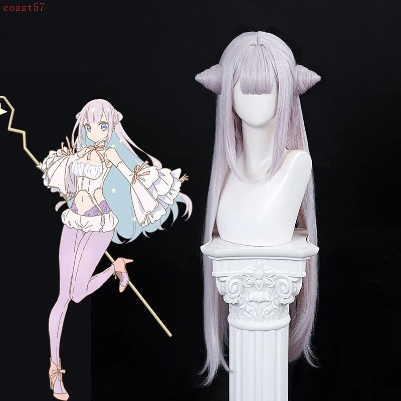 Pelucas de cosplay accesorios The Magical Girl and the Evil is Archenemies Mimori Byakuya Foto 1 de 4