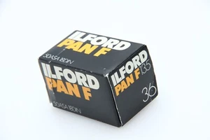 1 Roll Ilford Pan F 50 B&W print film 135 35mm 36 Exp Expired 91 kept in Fridge - Picture 1 of 4