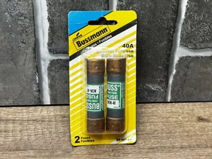 Bussmann BP/NON-40 40 amp General Purpose Cartridge Fuse Pack of 2 - Picture 1 of 3