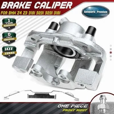 Pinza de freno de disco con soporte para BMW 328i Z3 325i 325xi 325Ci Z4 320i delantera derecha Foto 1 de 4