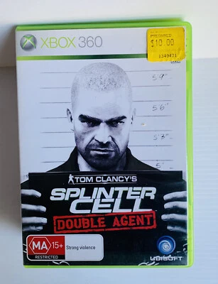 Xbox 360 Tom Clancy's Splinter Cell: Double Agent Inc Manual Free Postage PAL  - Image 1 of 2