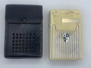 Radio de bolsillo y estuche transistor Omegas 6 - probado y funcionando - Imagen 1 de 3