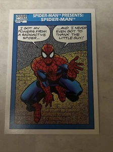Tarjeta coleccionable Impel Marvel Series 1 Spider-Man Presents Spider-Man #149 1990 - Imagen 1 de 2