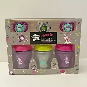 Tommee Tippee Closer To Nature Boldly Go Baby Bottle & Pacifiers Gift Set - Picture 1 of 3