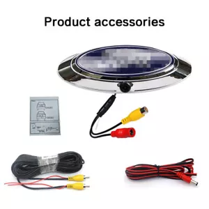 For Ford F150 F250 F350 F450 F550 (2004-2016) Chrome Emblem Logo Backup Camera - Picture 1 of 12