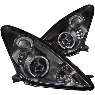 Anzo USA 121387 Projector Headlight Set w/Halo Fits 00-05 Celica - Image 1 of 4