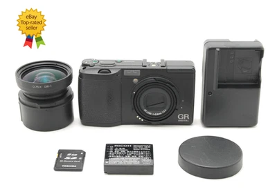 RICOH GR DIGITAL 10.1MP Digital Camera GH-1 GW-1 From JAPAN [NEAR MINT++] - Image 1 of 4