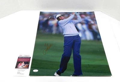Tom Kite Signed 16 x 20 Color Photo PGA Golf JSA Auto AR90650 - Image 1 of 3